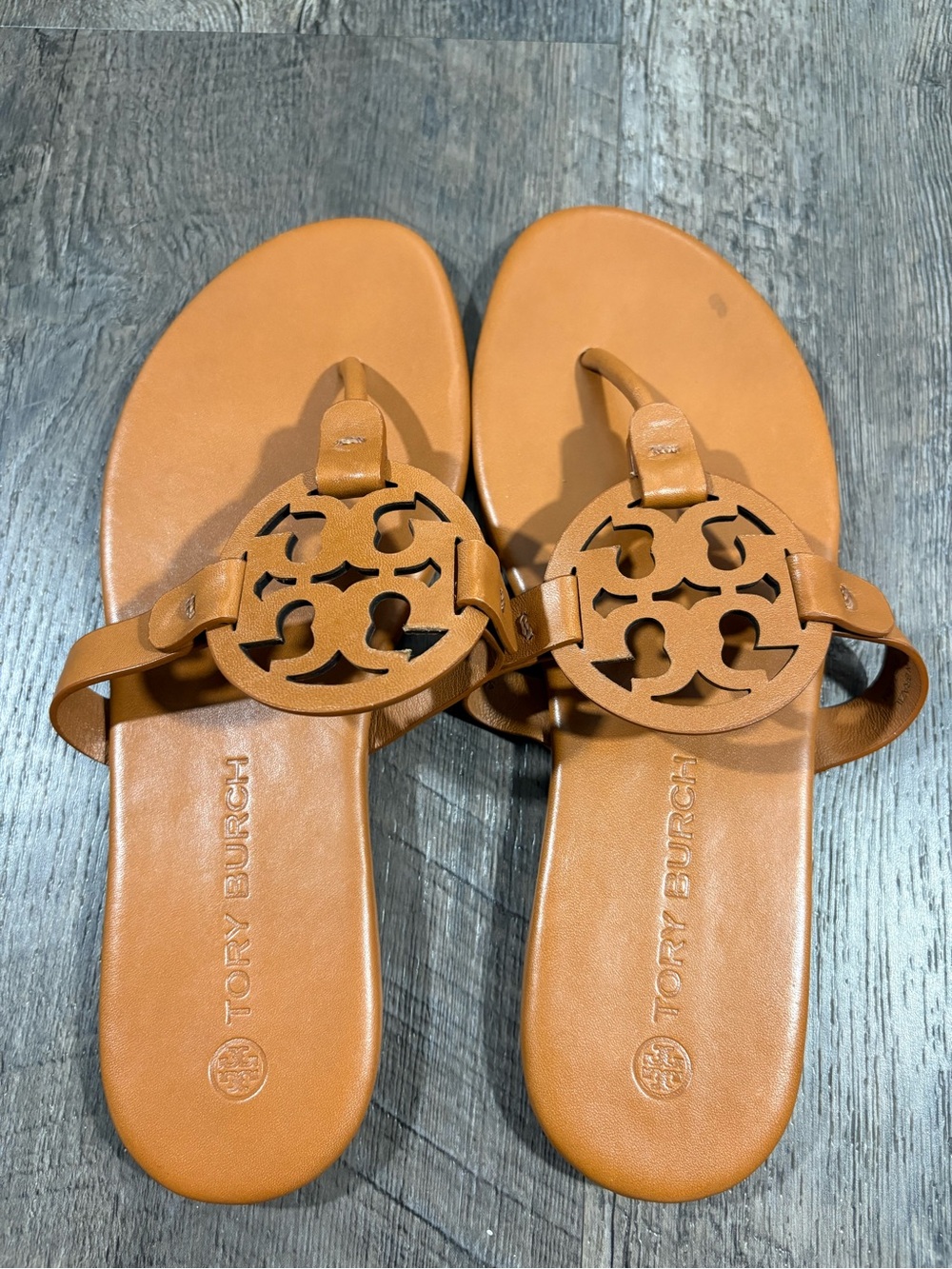 TORY BURCH Millers Soft Leather Sandals - Picture 2 of 5